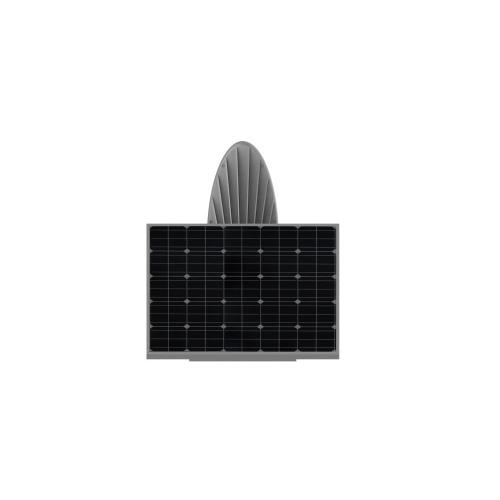 Réverbère solaire intelligent tout en deux