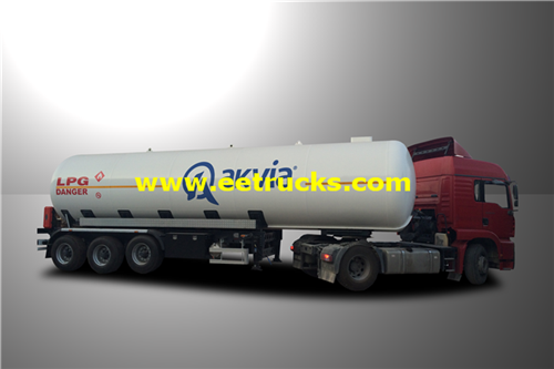 56m3 25 tani LPG utoaji wa nusu-trailers