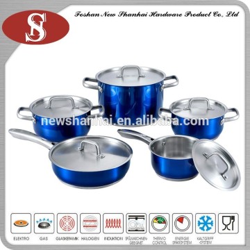 Newest 10Pcs cookware set happy baron