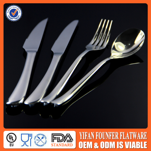 Used restaurant flatware