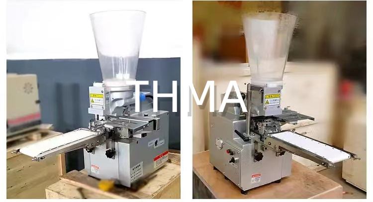 Semi Automatic Japanese Style Dumpling Making Machine Gyoza Machine