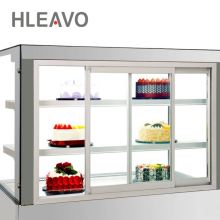Commercial Fridge Door Cake Cabinets: Daily Specials Display