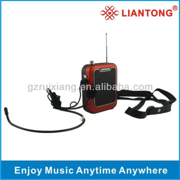 portable teacher and tour guide amplifier