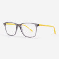 Super thin Square Acetate Male's Optical Frames