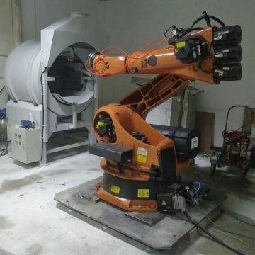 Single-arm 6-axis shell-making robot