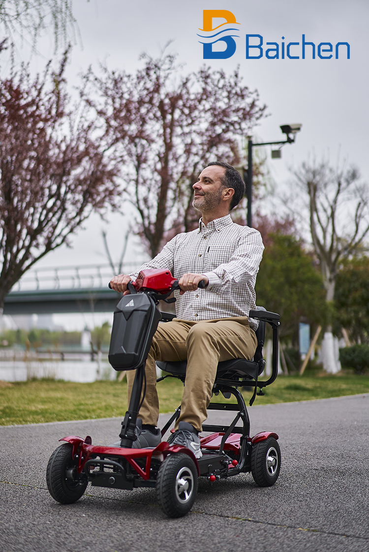 Baichen Electric Bike Motorcycle Mobility Scooter For Elderly Two