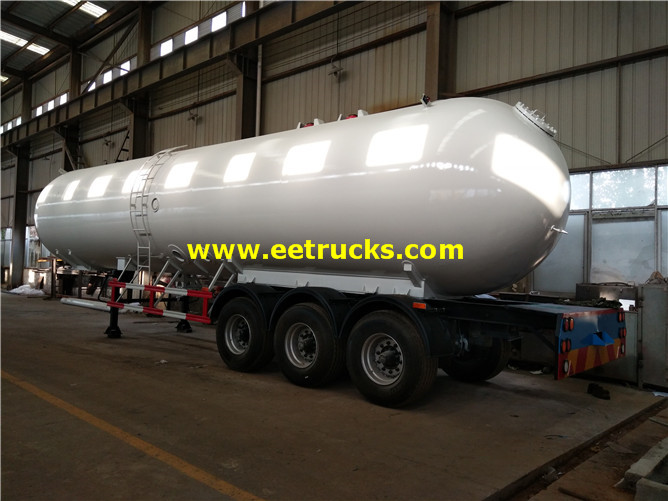 LPG Gas Delivery Semi-trailers