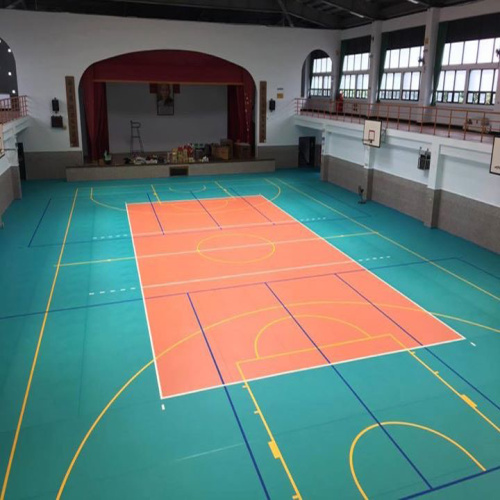 Tuiles de terrain de volley-ball d&#39;intérieur amovibles en PVC