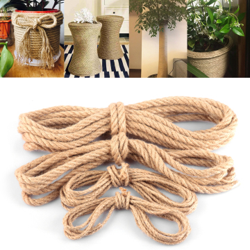 1PC 3/5m Jute Ropes Twine Natural Hemp String Cord Twine Thread For Nordic Home Decor Cat Pet Scratching Toy DIY Crafts Parts