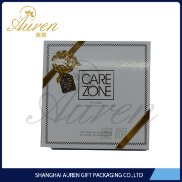 glossy cardboard printed cosmetic gift box