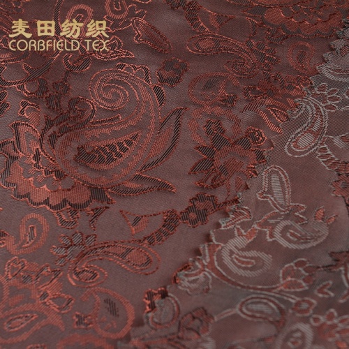 beau tissu de dobby 100% polyester de marque célèbre