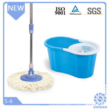 China Spin And Go Mop Berkualiti Tinggi Spin And Go Mop Pada
