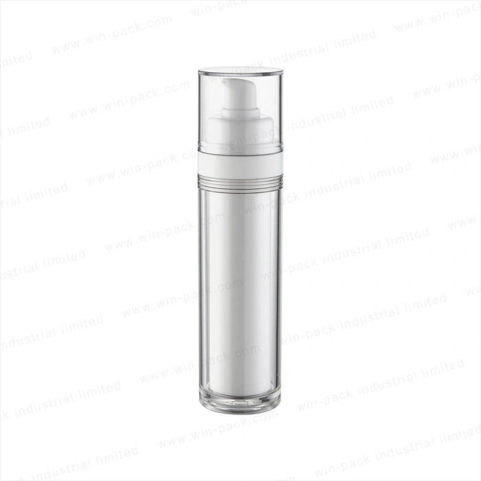 Winpack Simple Design Plastic Cosmetic Airless Bottle with Lotion Pump