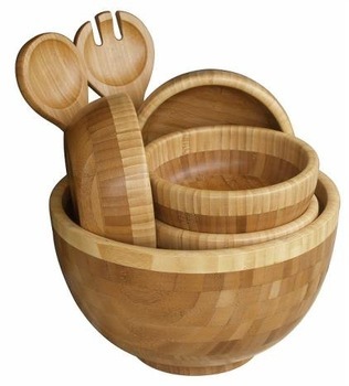 Bamboo fiber tableware