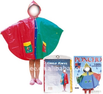 youth fashionable rain poncho