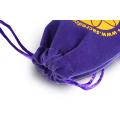 velvet drawstring bag pouch for ring packing