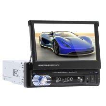 1Din MP5 Car Radio with Automatic Retractable Screen, GPS, WiFi, BT, USB, FM RDS