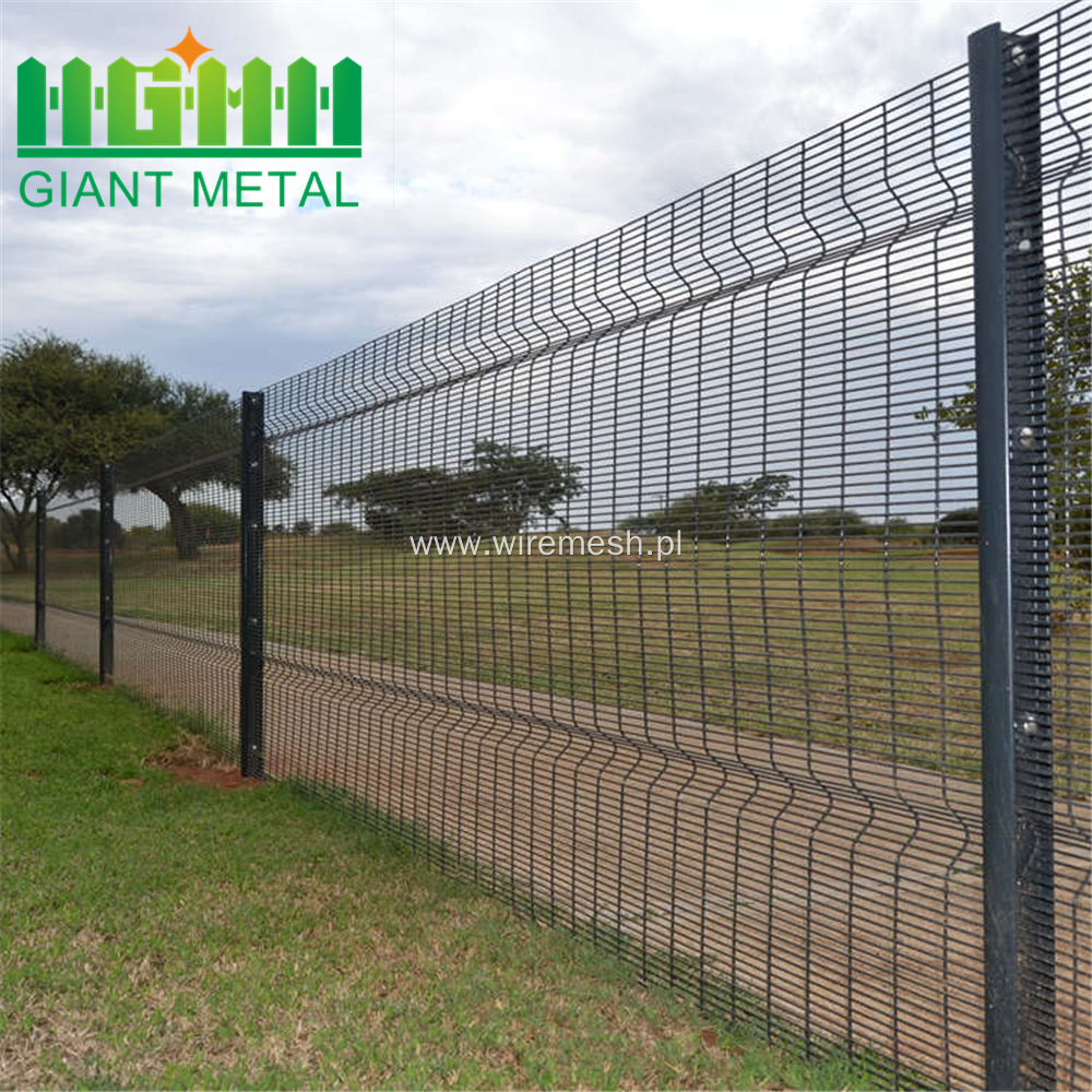 Anti Climb Welded Mesh Prison Fence 358 mesh
