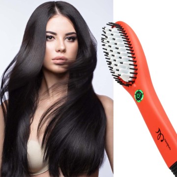 2 In 1 Hair Straightening Brush Review