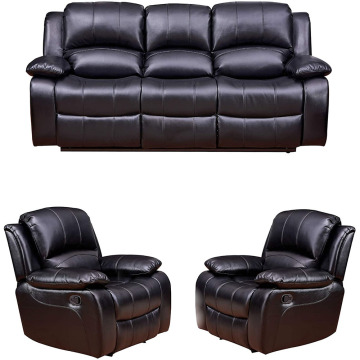 XIHAO Hot Sale Custom Leather Recliner Sofa Sets
