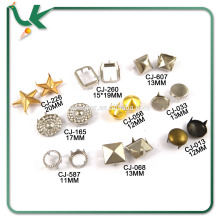 Different Colours Pyramid Metal Nailhead stud