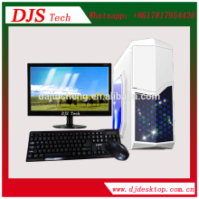 Hot selling intel i3 4G 500G HDD desktop computer assembled with case & keyboard & mouse