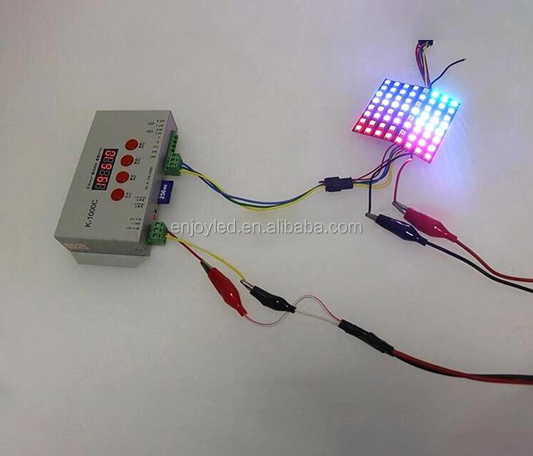 16x16 WS2812 RGBW rgb led matrix flexible dot matrix display