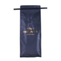 Fabricante da China com design de logotipo personalizado Sacos com válvula de café e gravata de lata