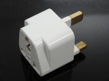 UK Europe power adapter Euro plug To UK 3 pin UK Converter electrica plug
