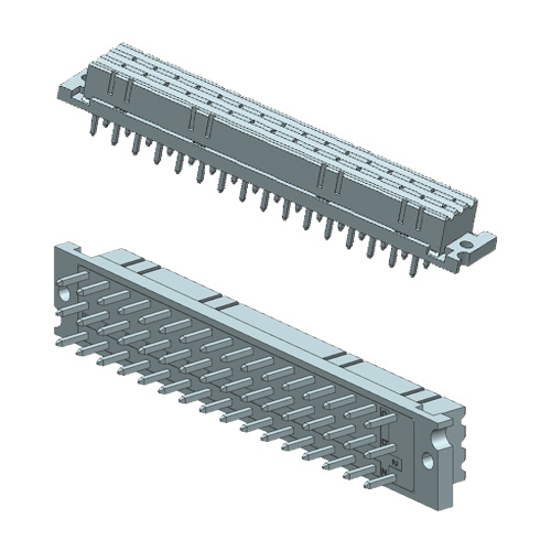 DIN41612 Vertikal hona E typ hög effekt