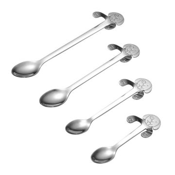 Creative Cartoon Dog Stainless Steel Tasting Dessert Spoon