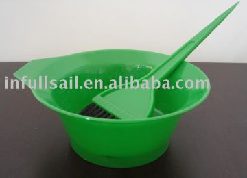 tinting bowl & brush set, hair dye brush, hair dye bowl, tinting brush