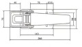 Serratura della maniglia della pala del camion superiore