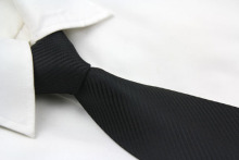 Solid Dark Necktie