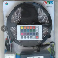 5050 54 lampu Paket RGB catu daya 3A 5 meter