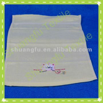 100 bamboo fabric Embroidery bamboo face towels