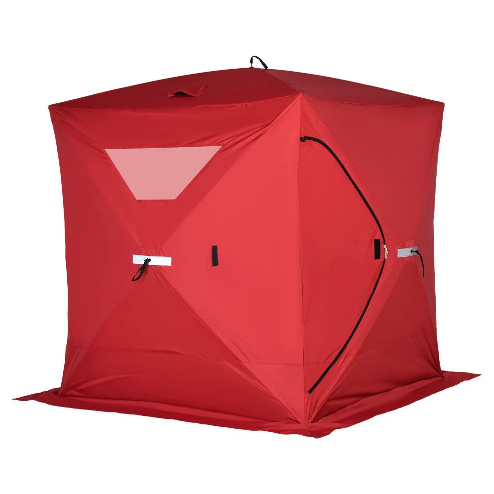 2-4 Person Ice Fishing Shelter with 2 Doors