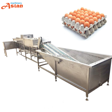 Stainless Steel Egg Washing Cleaning Machine for Dirty Duck and Goose Eggs