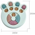 Puzzle de comida para perros juguetes de alimentación para capacitación de IQ