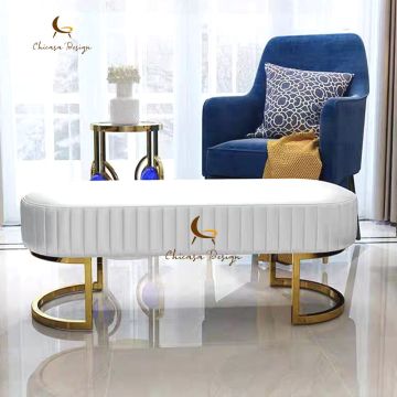 Leather Bedroom Bench: Ottoman Storage Bedroom Benches