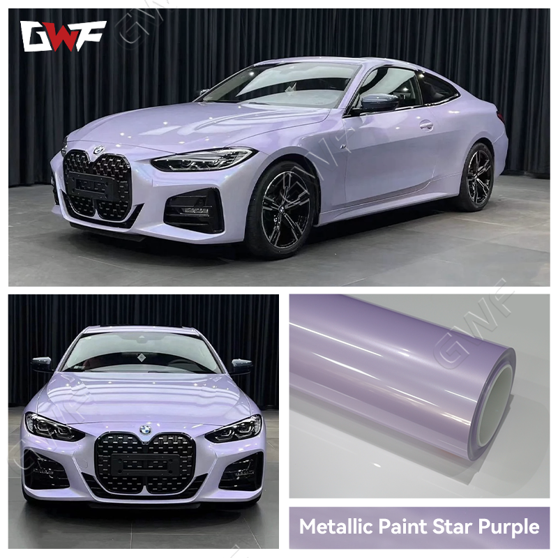 Envoltura de coche púrpura mmetallic