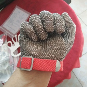 Stainless Steel Cut Resistant Hand Gloves