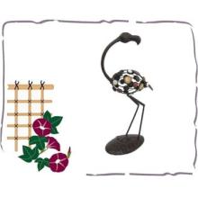 lawn and garden ornaments metal flamingo