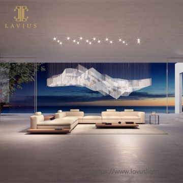 Large project custom creative pendant light