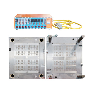 Flat Drip Mould with 128 Semi- Hot Runner