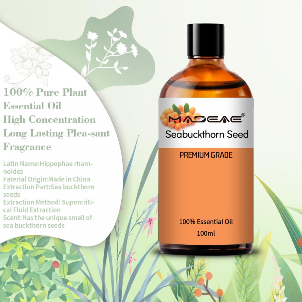 Meilleur prix Seabuckthorn Extrait Huile Organique Organthorn grogue d&#39;huile d&#39;huile de cuisson alimentaire