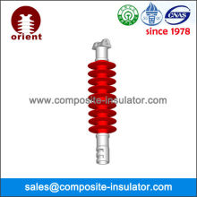 Composite railway insulator for electrical railway system