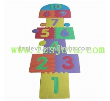 EVA foam toys, EVA hopscotch puzzles