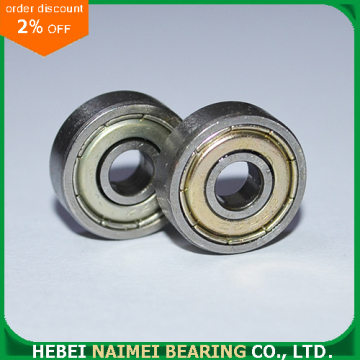 cheap miniature bearing 625 ZZ deep groove ball bearing 625 bearing RS