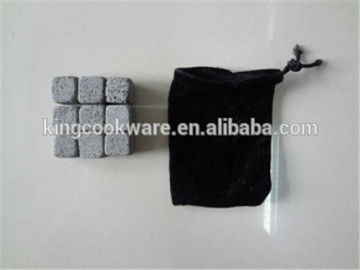 Customized whiskey stone/ice stone/lava stone whisky stone